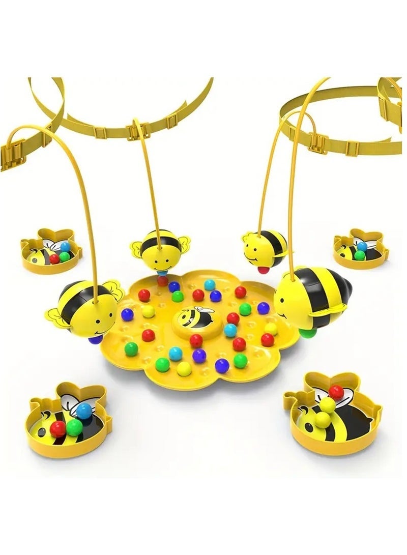YelaJoy Clumsy Little Bumblebee Multifunctional Board Game Puzzle Fishing Toys Little Girl Boy Student Gift - Image 2